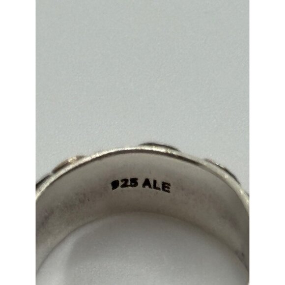 Pandora Sterling Silver Tree of Life Leaf Design Band Ring Size 5.75 - Picture 8 of 10